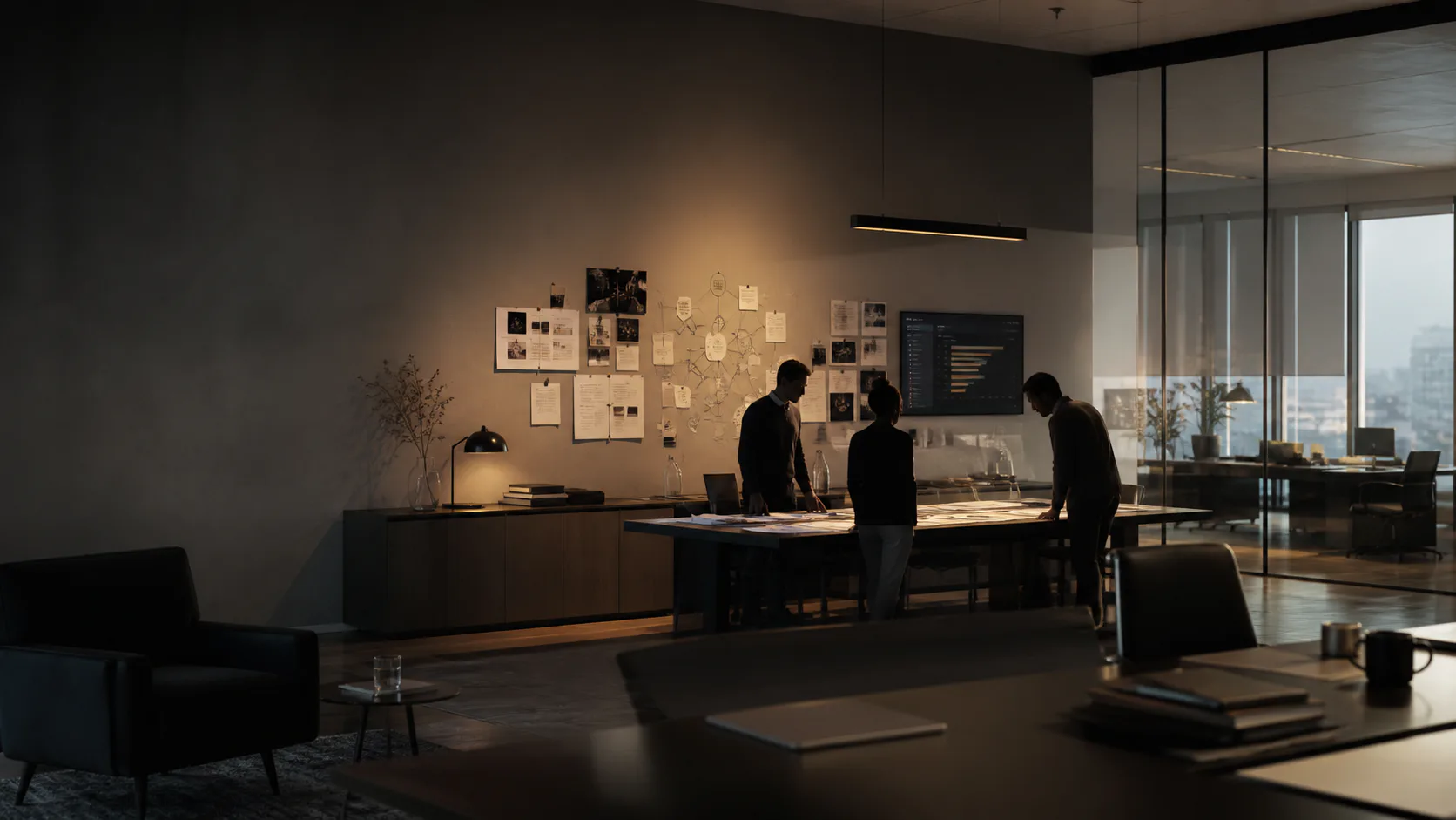 Contextual customer operations environment with a team coordinating structured work
